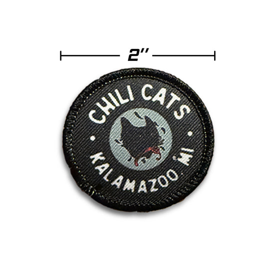 Chili Cat Iron-on 2" patch
