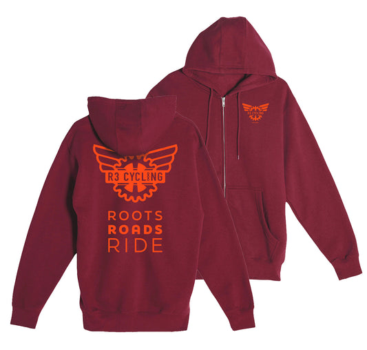 R3 Official Premium Zip-Up Hoodie