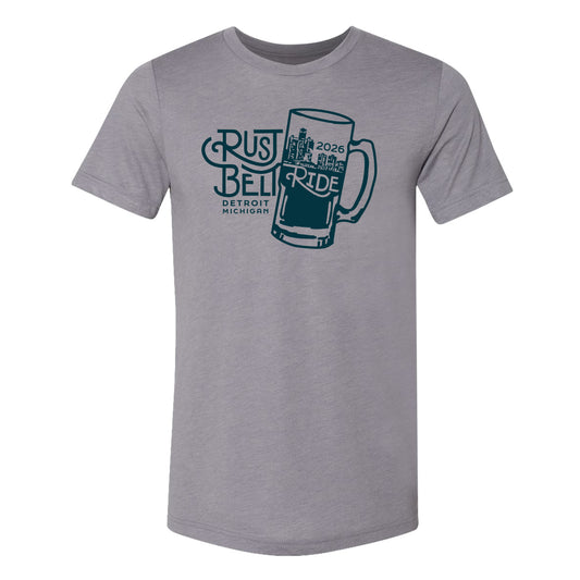 Rust Belt Ride 2026 Tee - storm gray