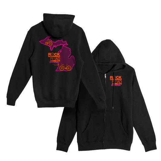 RnR Cycle Femmes, Premium Full-zip Hoodie