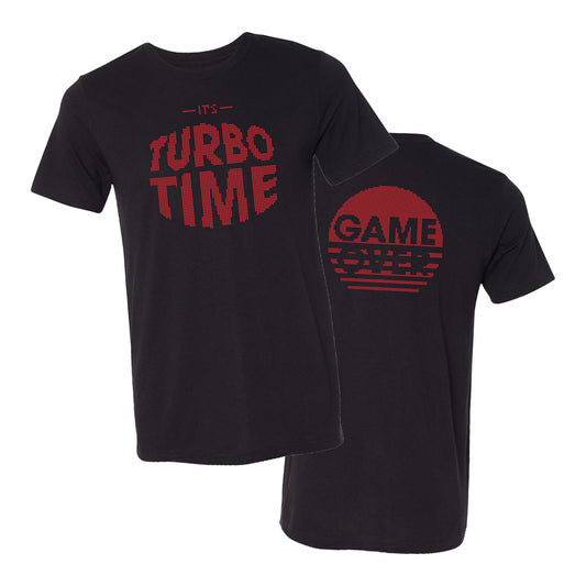 Turbo Time, triblend tee