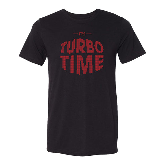 Turbo Time, triblend tee