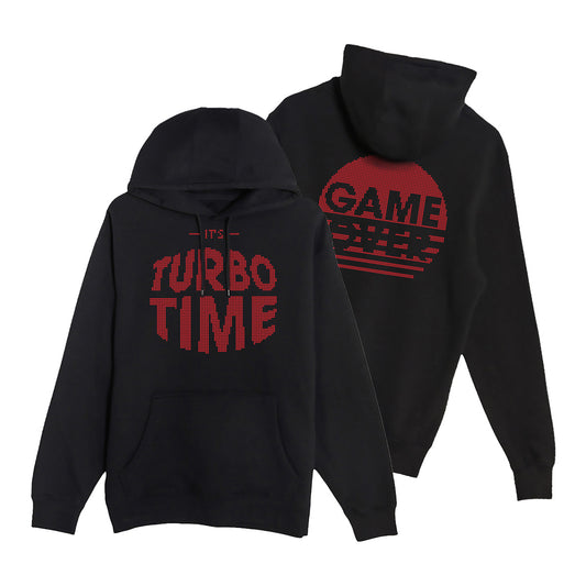 Turbo Time, adult hooded pullover