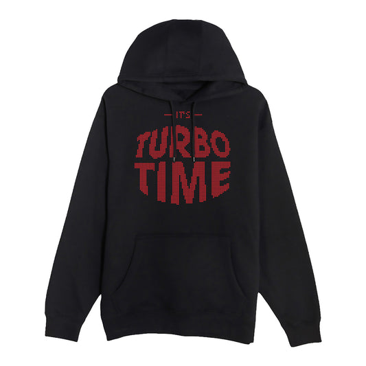 Turbo Time, adult hooded pullover
