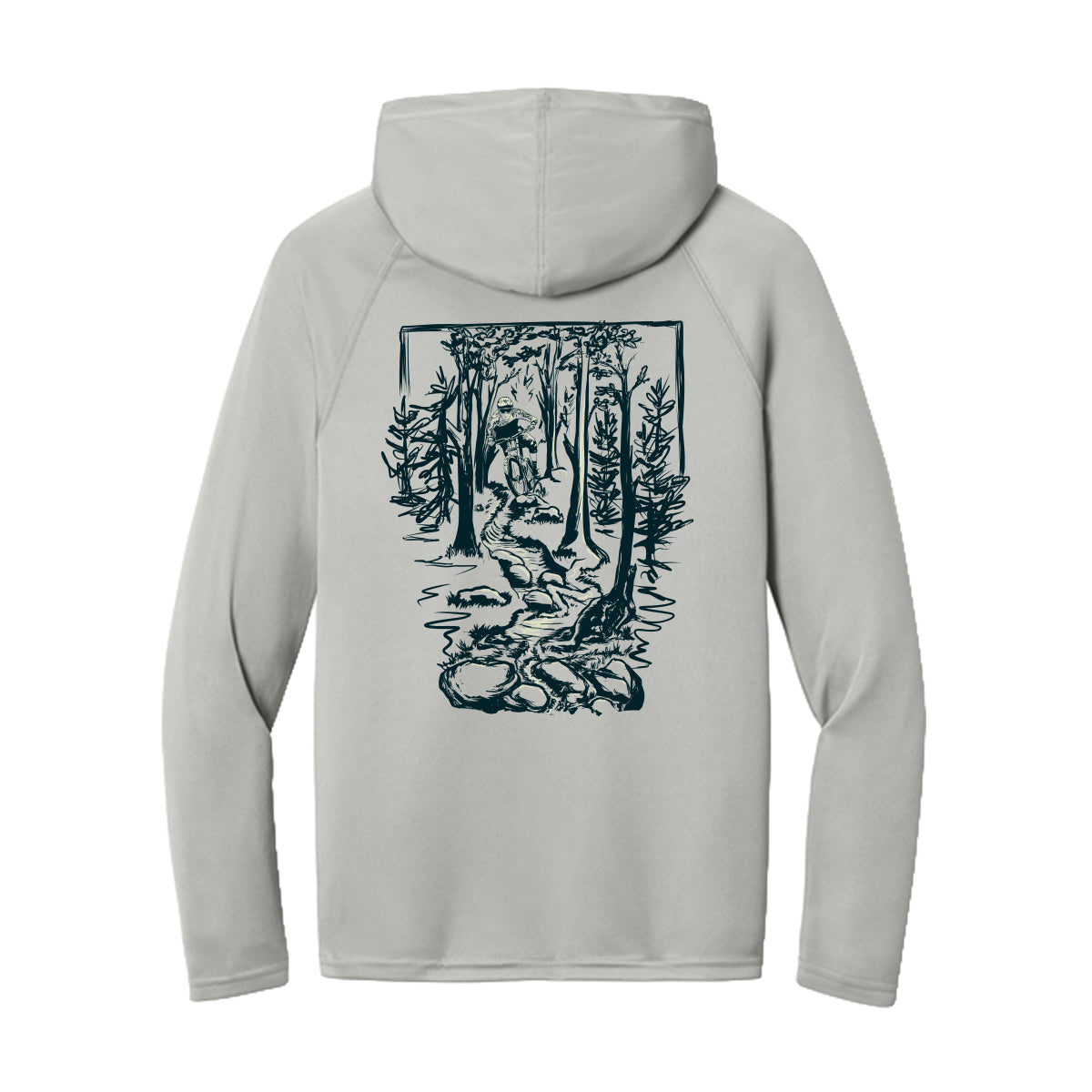 Send It, hooded performance tee