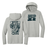 Send It, hooded performance tee
