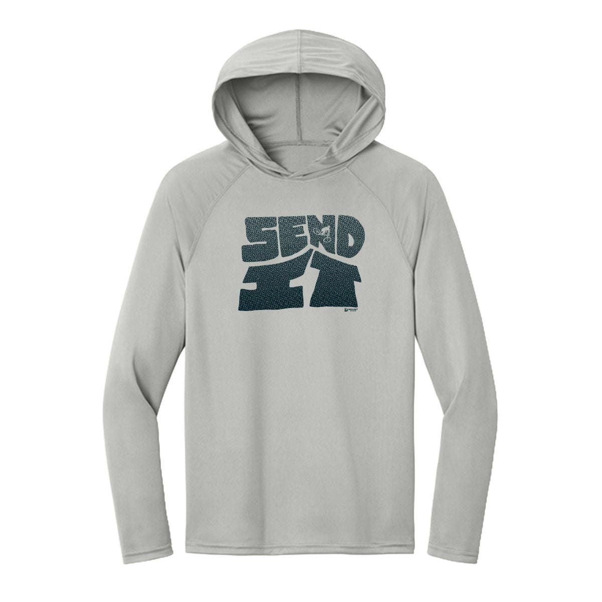 Send It, hooded performance tee