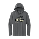 Van Life, hooded long sleeve triblend