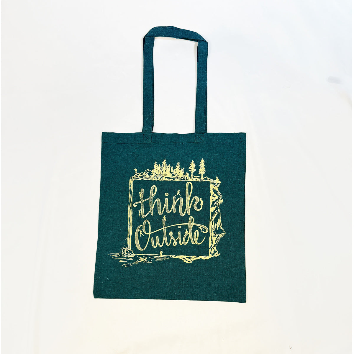 Think Outside Recycled Tote Bag