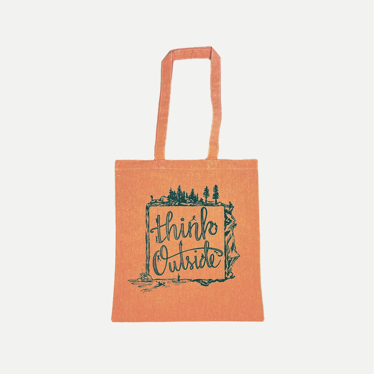 Think Outside Recycled Tote Bag