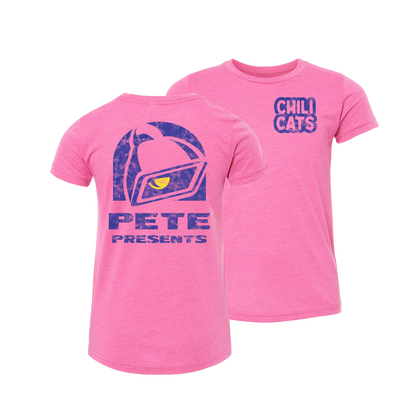 Pete Presents Chili Cats Youth Tee