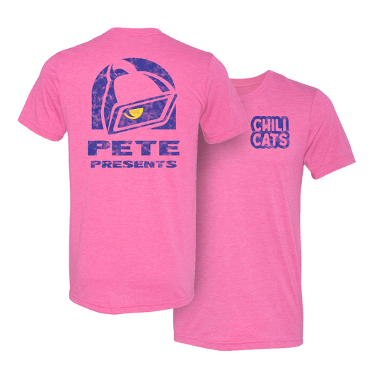 Pete Presents Chili Cats unisex tee
