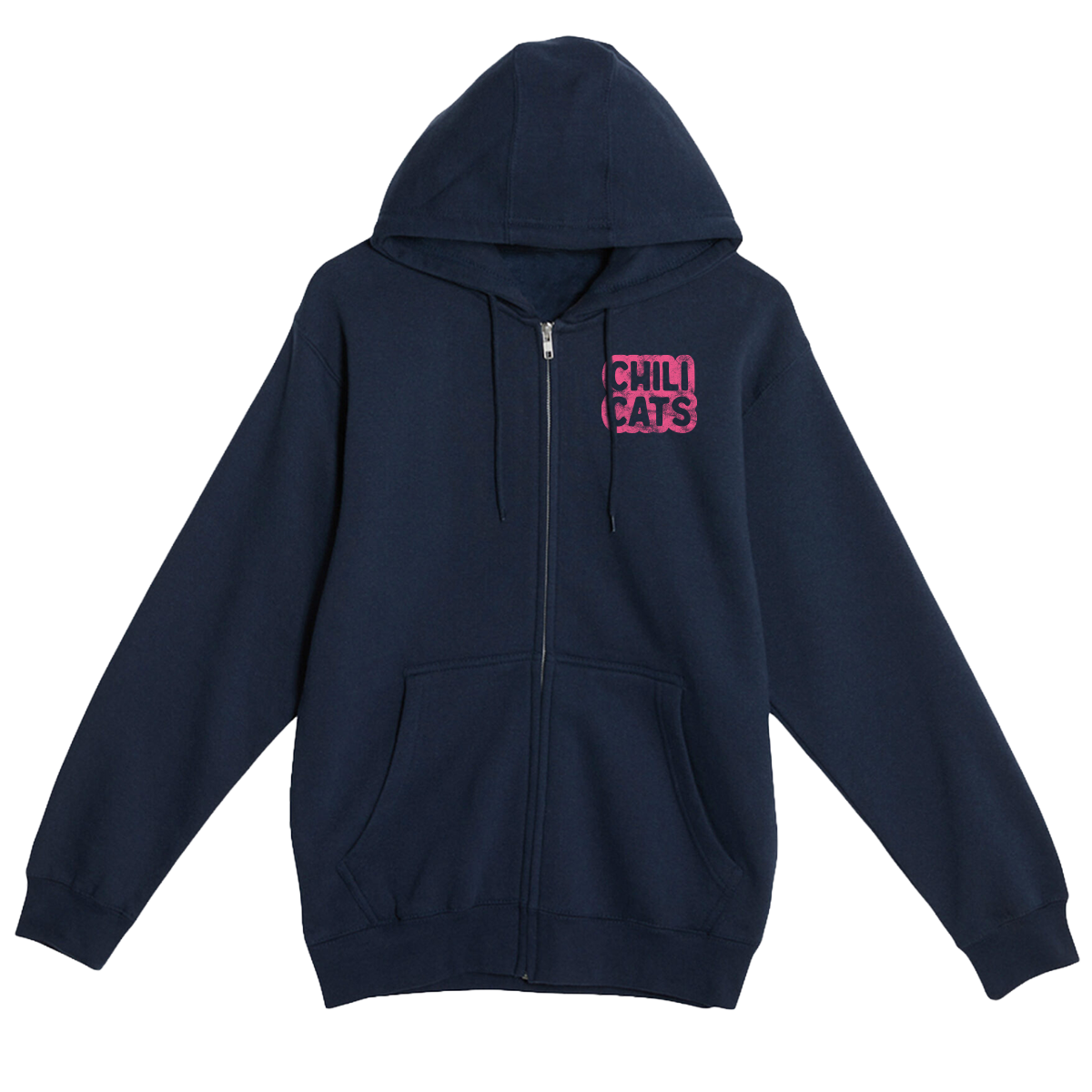 Pete Presents Chili Cats unisex zip-up hoodie