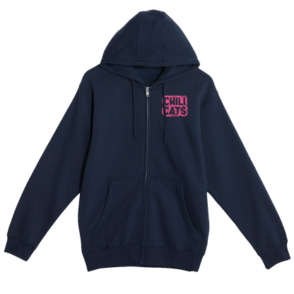 Pete Presents Chili Cats unisex zip-up hoodie