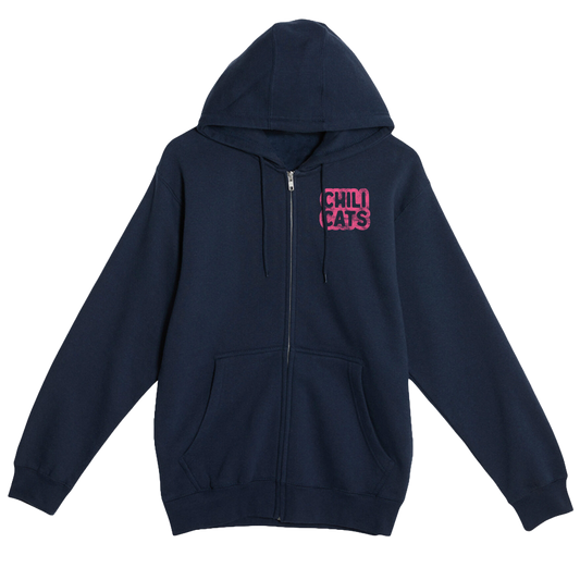 Pete Presents Chili Cats unisex zip-up hoodie