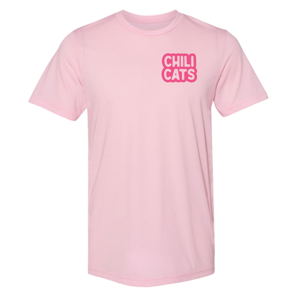 Pete's Pinkity Drinkity Chili Cats unisex tee