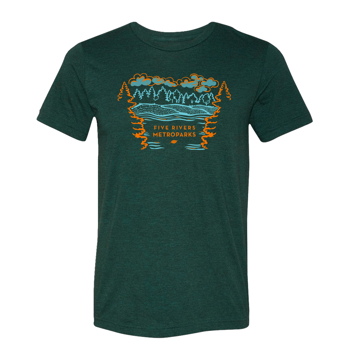 Five Rivers MetroParks Illustrated Tee