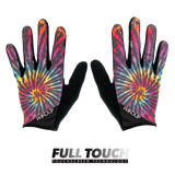 Reverse Tie-Dye Full Finger Gloves