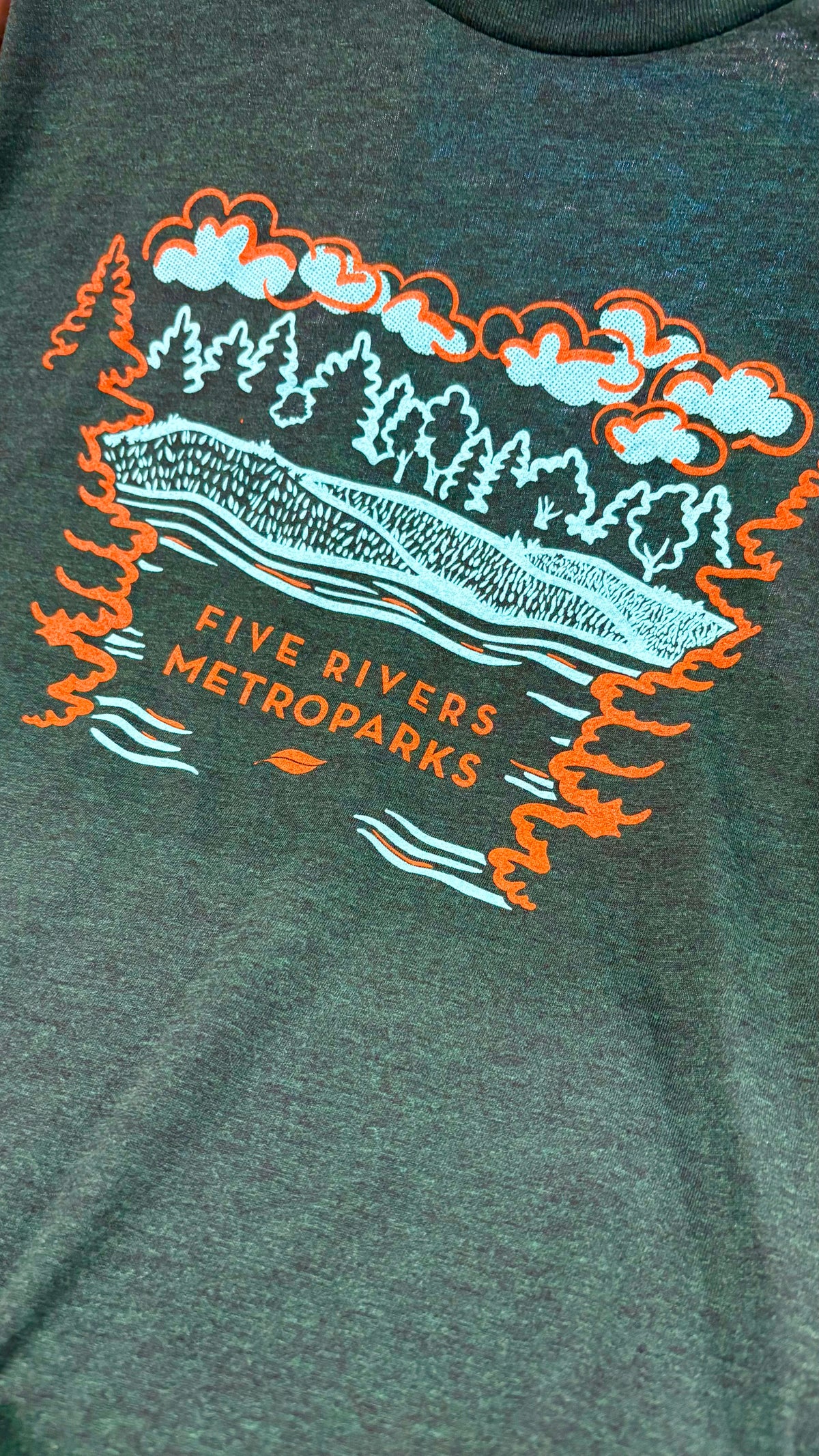 Five Rivers MetroParks Illustrated Tee