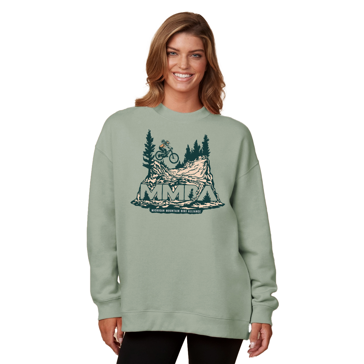 Women's MTB Day Oversized Crew