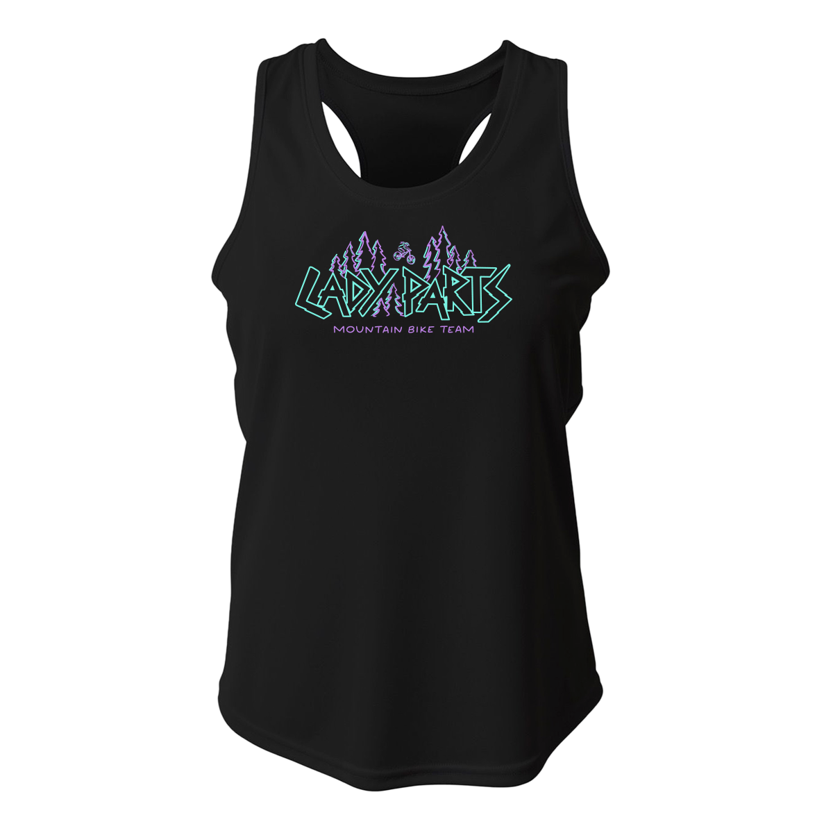Lady Parts MTB Team performance tank