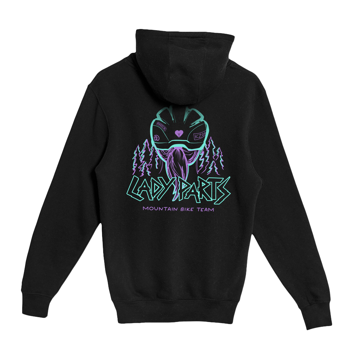 Lady Parts Zip Hoodie