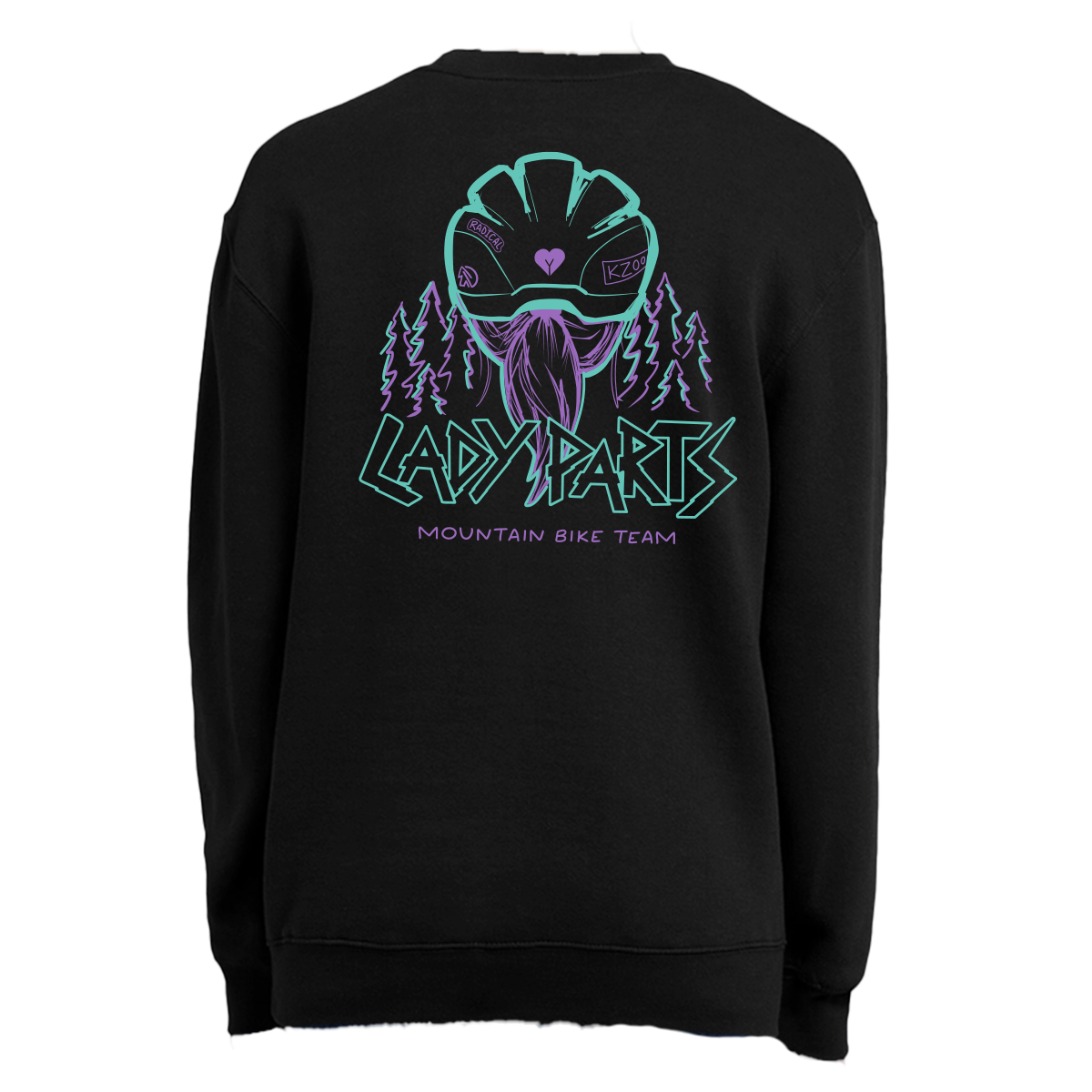 Lady Parts MTB Team crew pullover