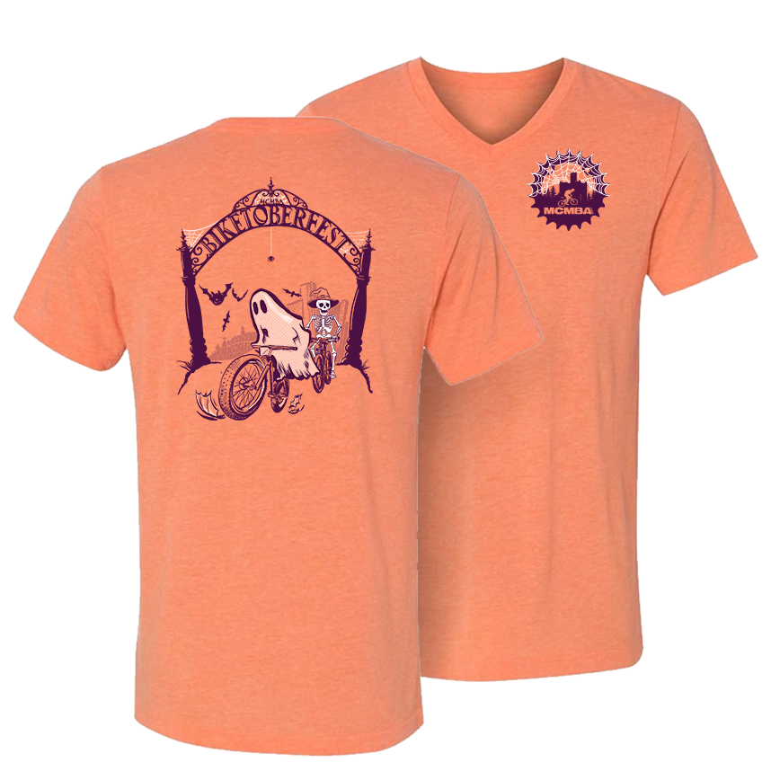 MCMBA Biketoberfest V-Neck triblend