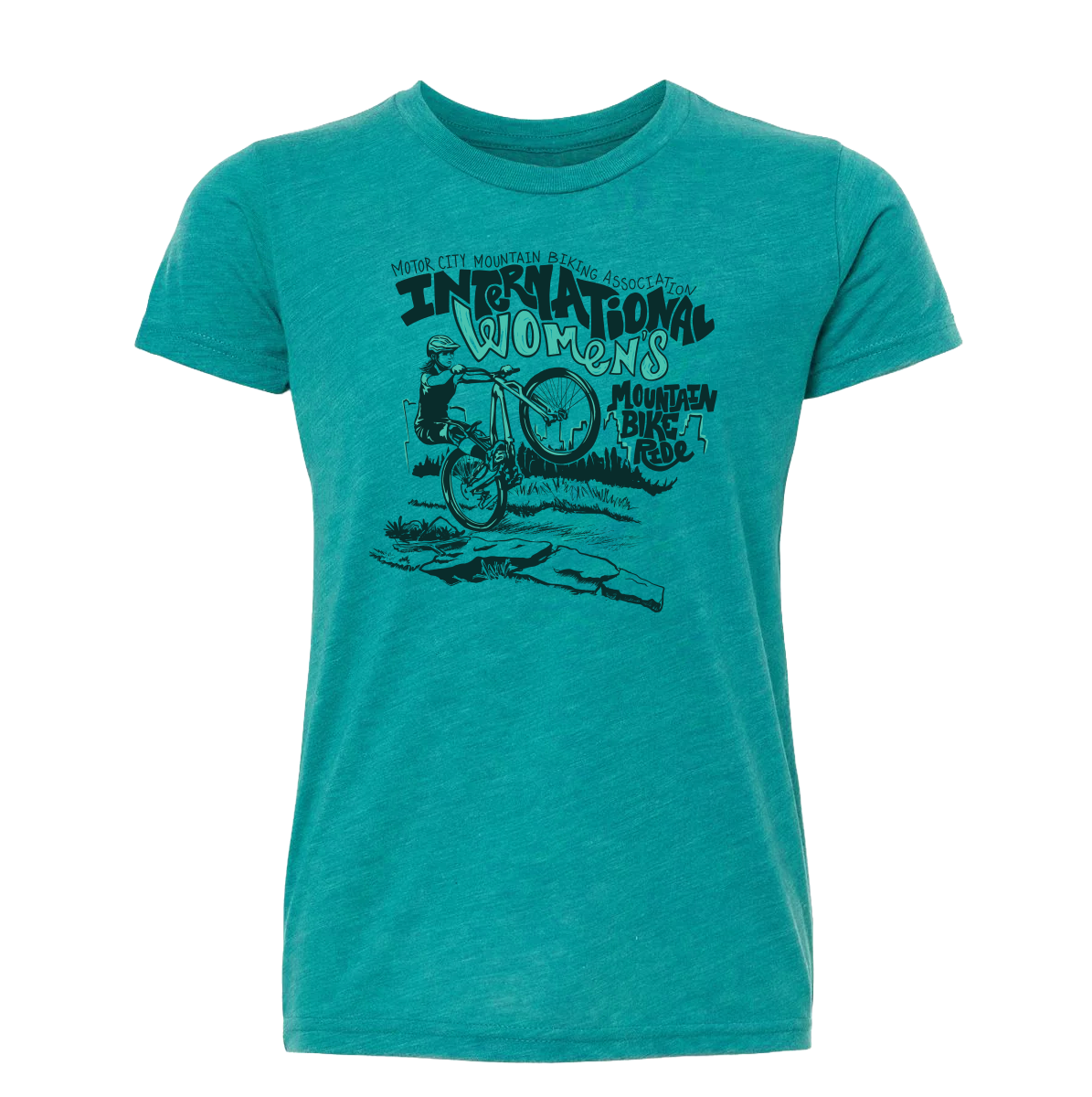 Kid's MCMBA International Women's Mountain Bike Ride – T-shirt