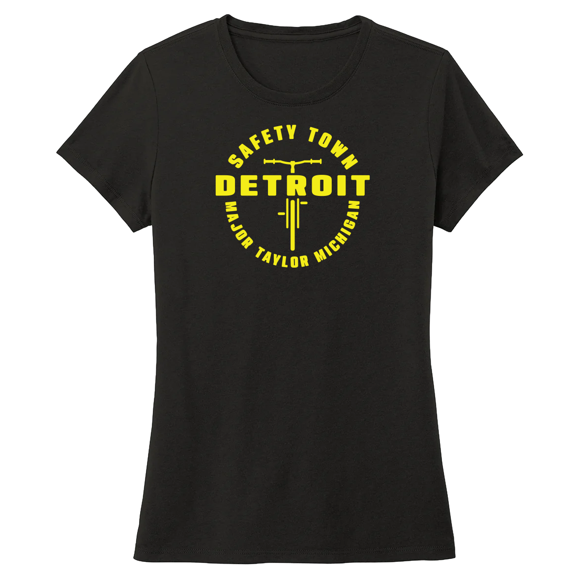 Safety Town Detroit Feminine Fit Triblend Tee