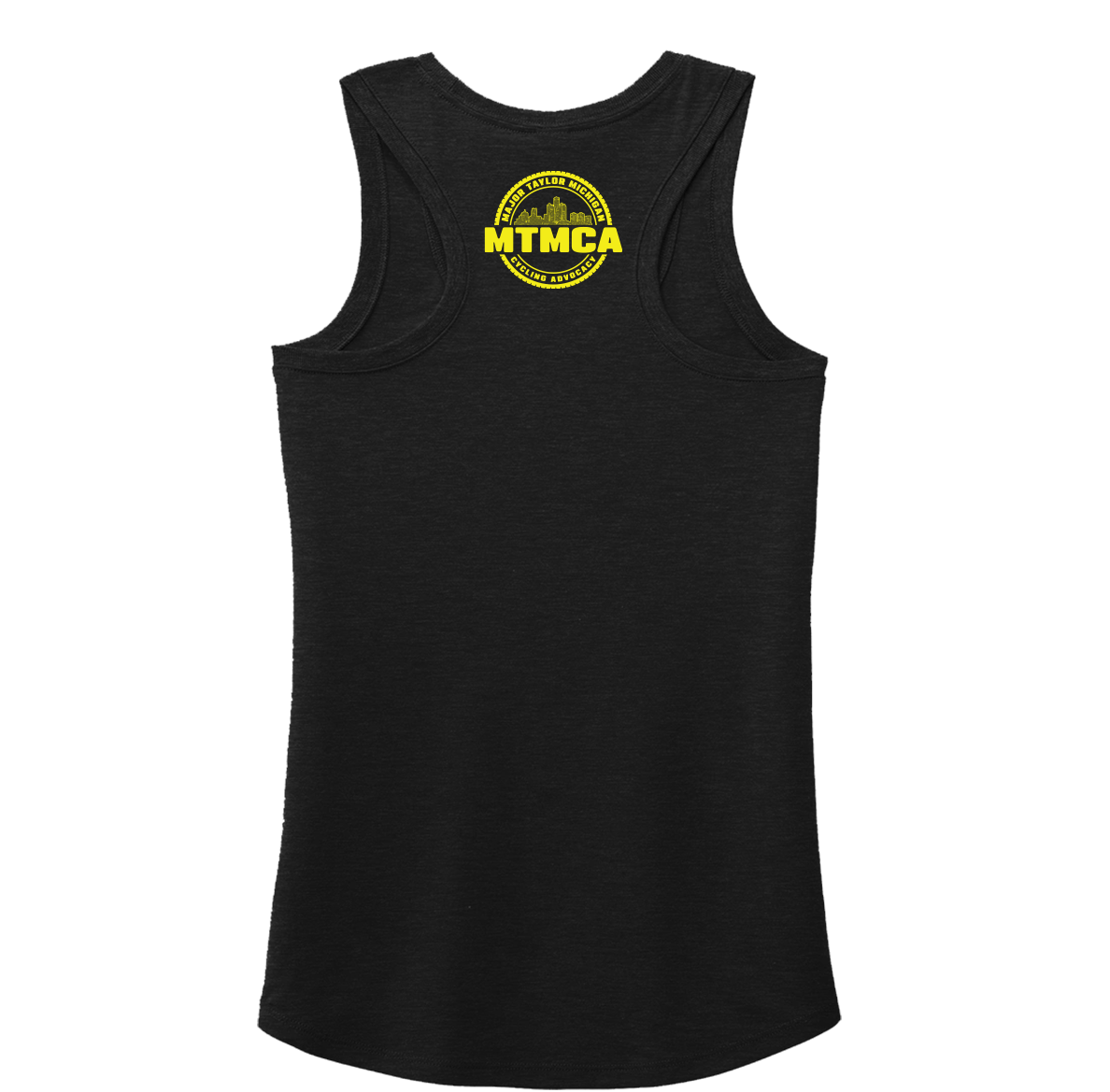 Safety Town Detroit Feminine Fit Triblend Racerback Tank