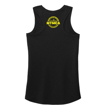 Safety Town Detroit Feminine Fit Triblend Racerback Tank
