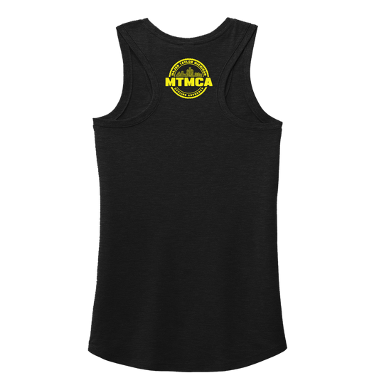 Safety Town Detroit Feminine Fit Triblend Racerback Tank