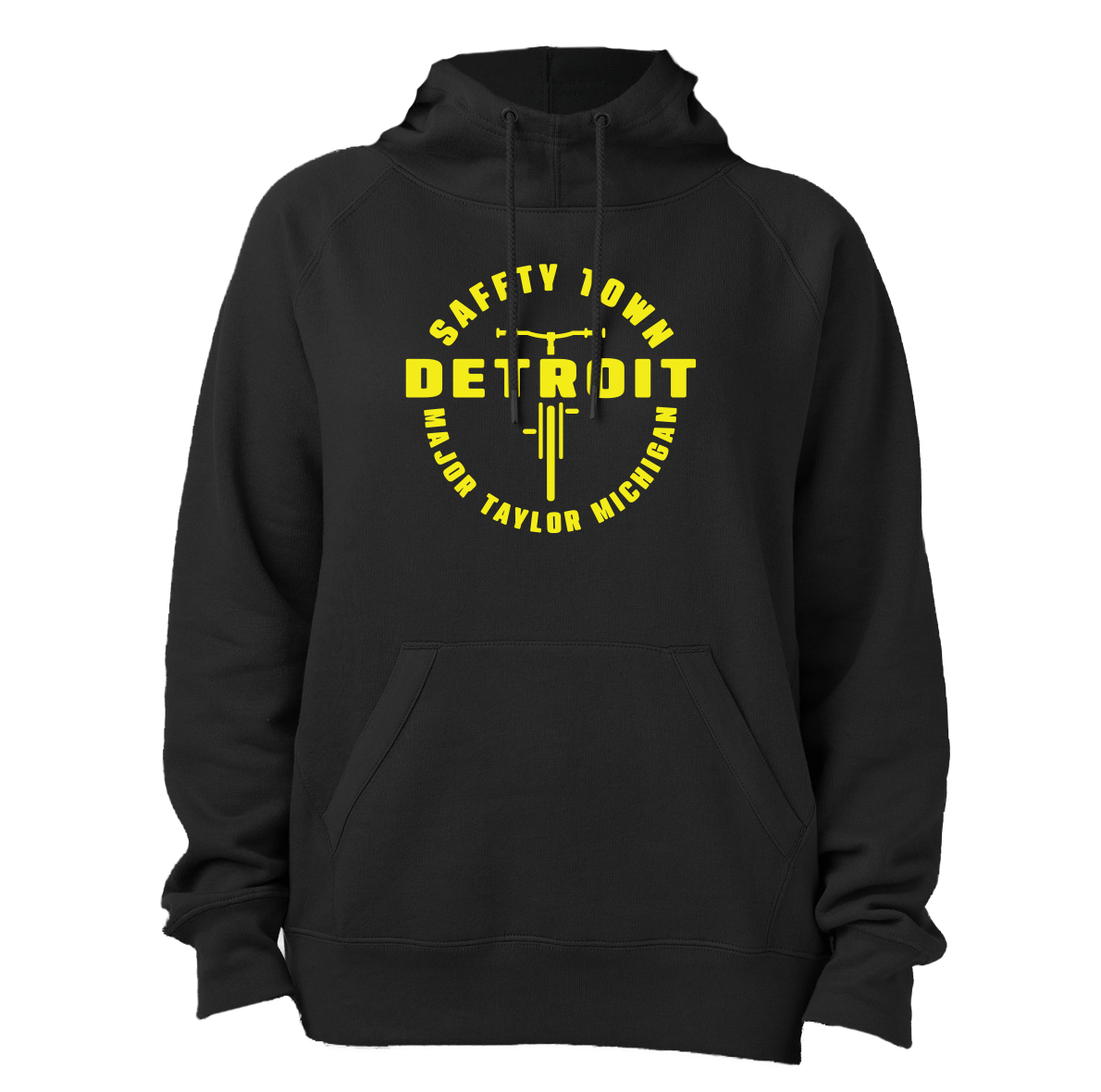 Safety Town Detroit Feminine Fit Mid-weight Hoodie