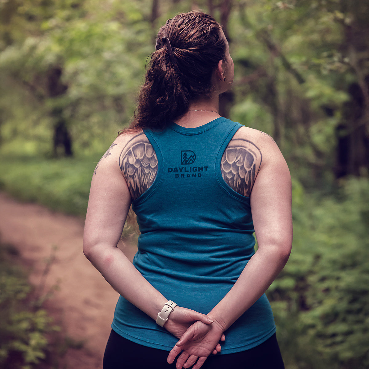 Lakeshore, women's racerback triblend