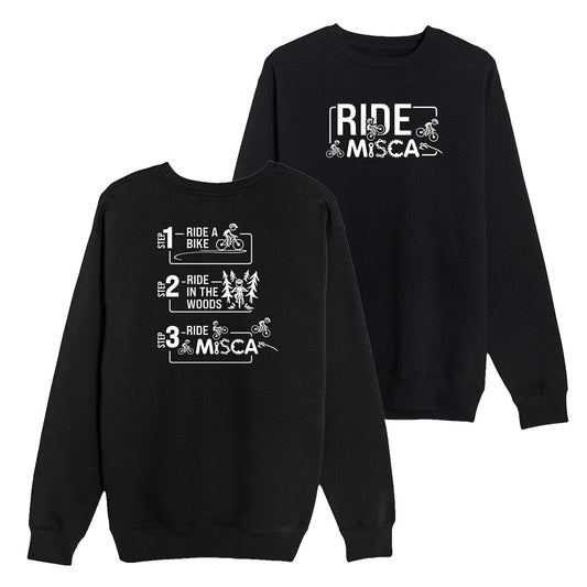 MiSCA 3 Steps Premium Crewneck Sweatshirt