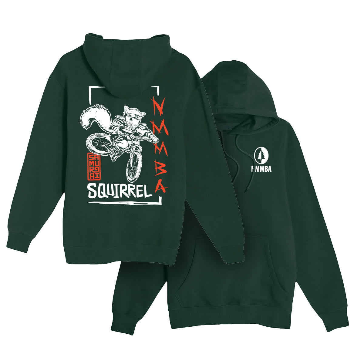Samurai Squirrel Premium Hoodie