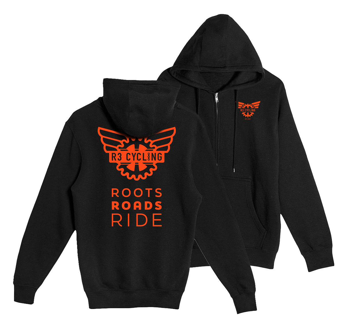 R3 Official Premium Zip-Up Hoodie