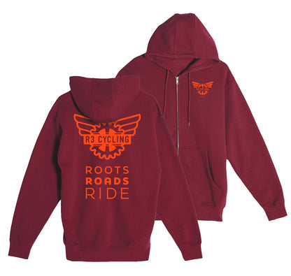 R3 Official Premium Zip-Up Hoodie