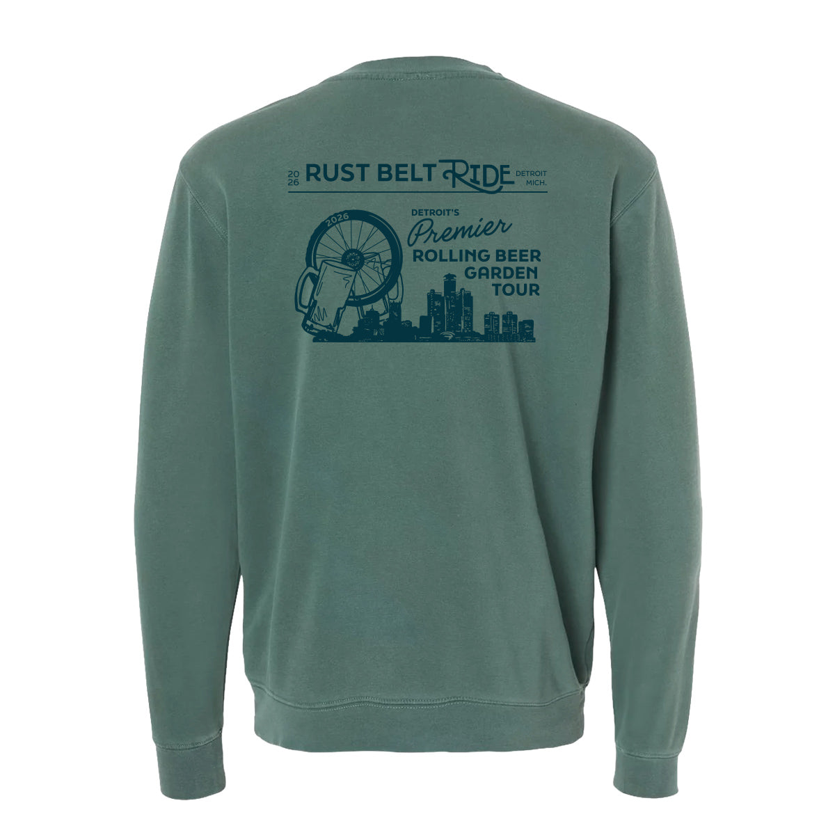 Rust Belt Ride 2026 fleece - alpine