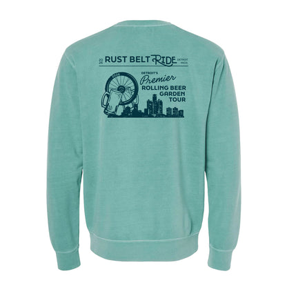 Rust Belt Ride 2026 fleece - seafoam