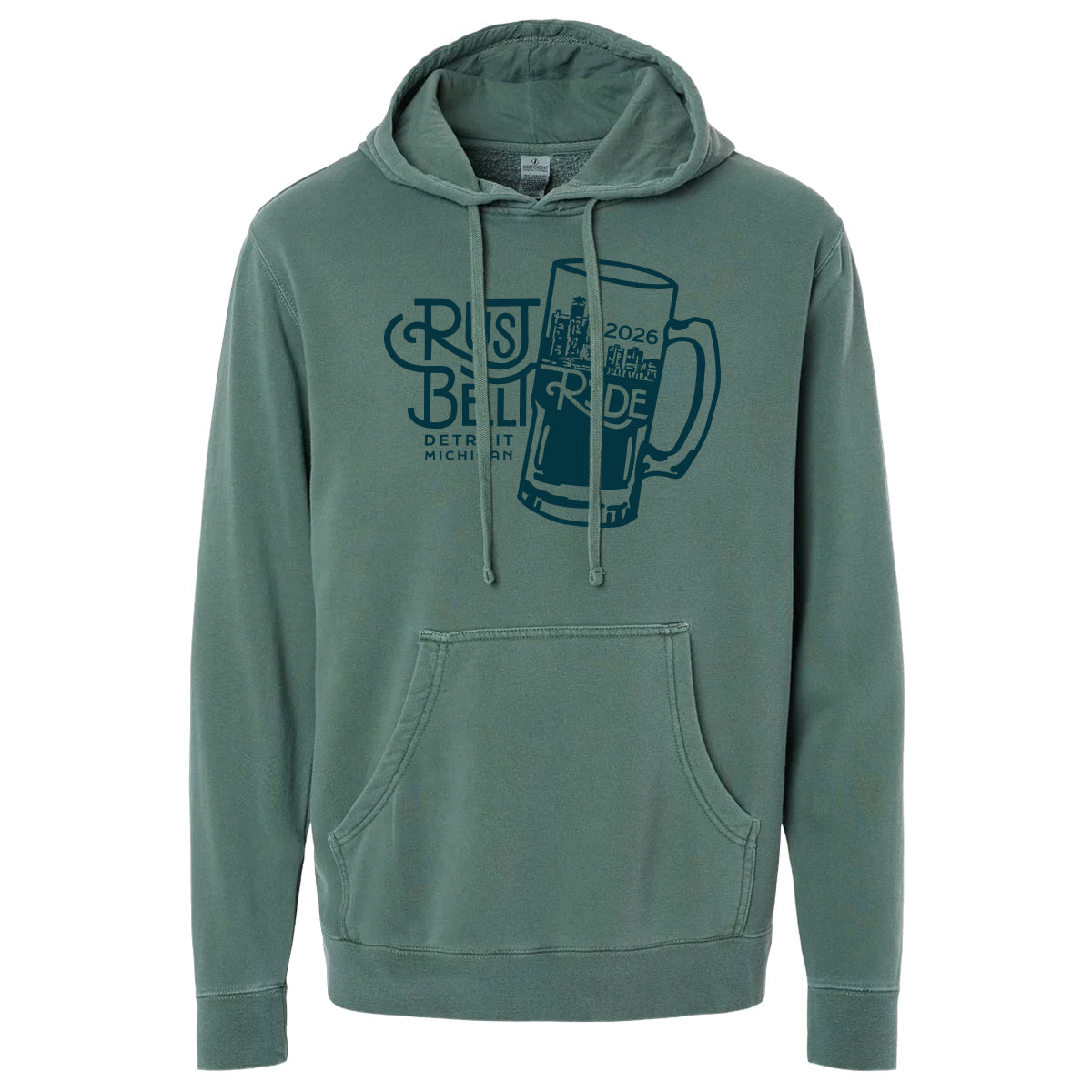 Rust Belt Ride 2026 fleece - alpine