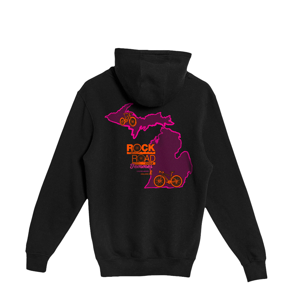 RnR Cycle Femmes, Premium Full-zip Hoodie