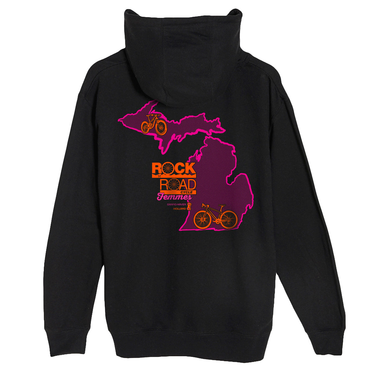 RnR Cycle Femmes, Heavy-weight Hooded Pullover