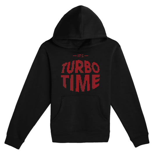 Turbo Time, youth hooded pullover