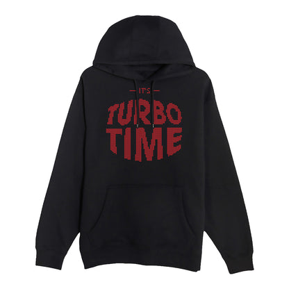 Turbo Time, adult hooded pullover