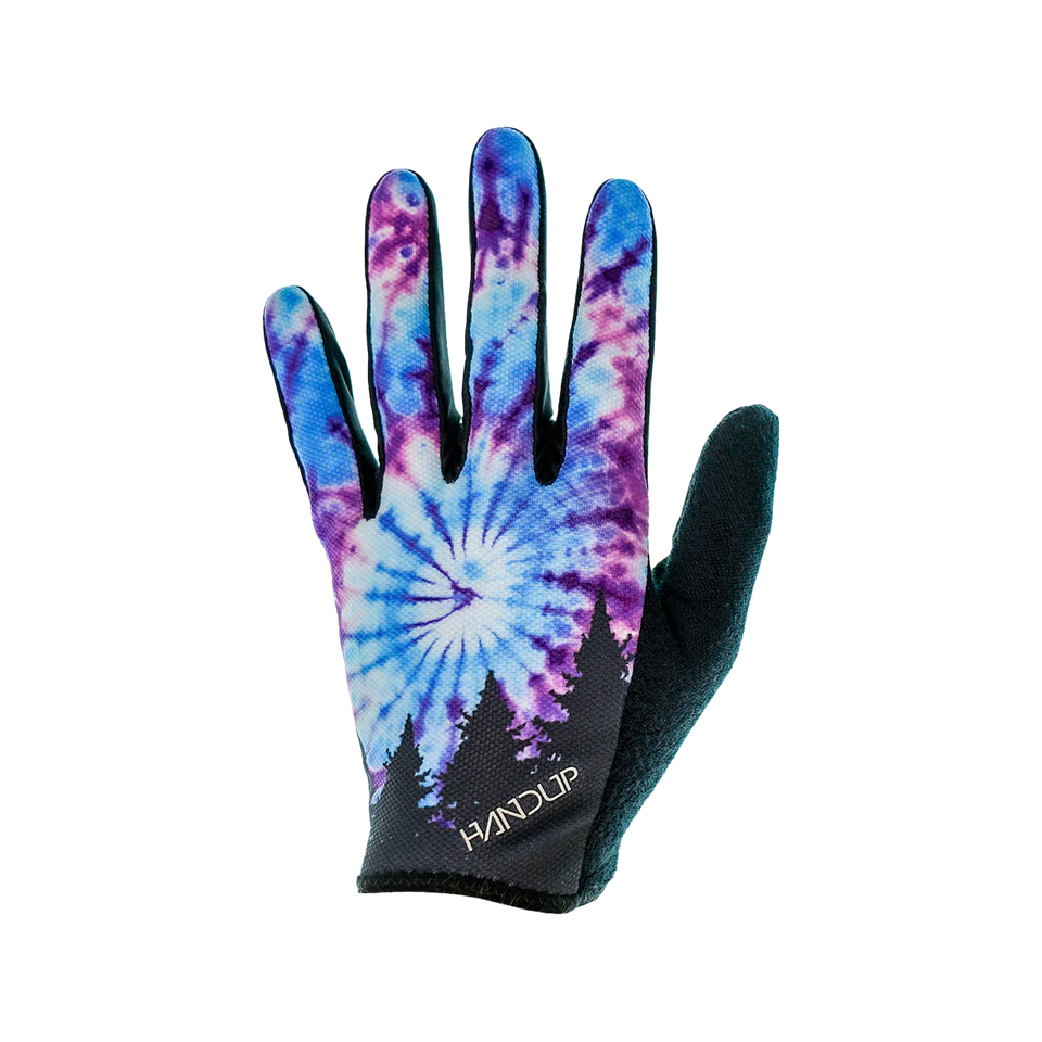 Free Ride Tie-Dye Indigo Gloves