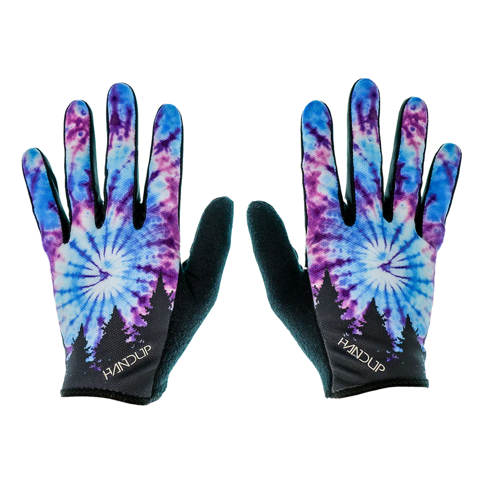 Free Ride Tie-Dye Indigo Gloves